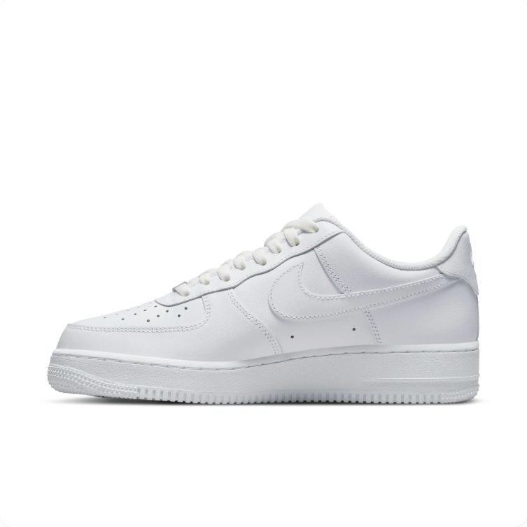 Classic All-White Low-Top Sneakers
