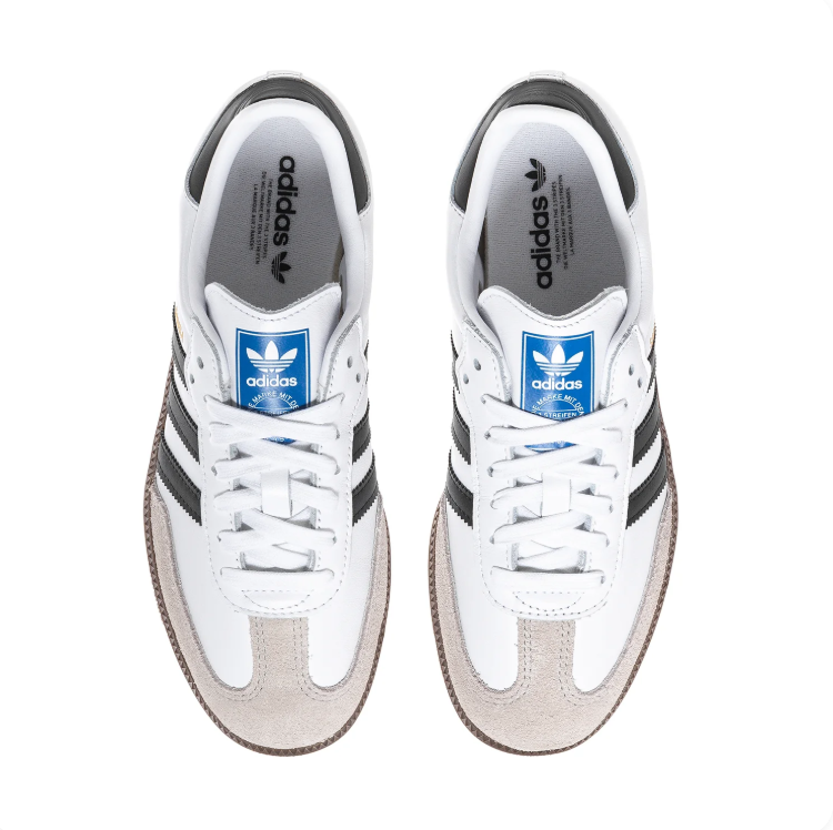 Adidas Samba Classic Low-Top Sneakers – White/Black
