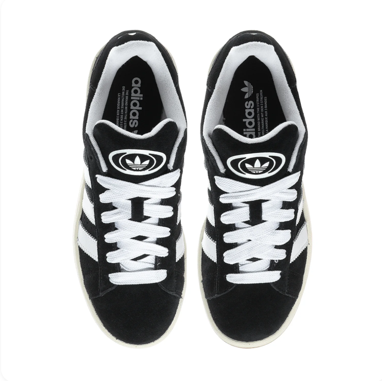 Adidas Campus 00s Low-Top Sneakers – Black/White