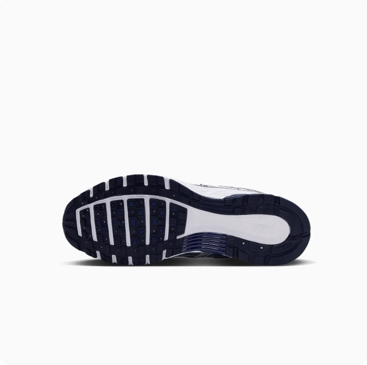 Nike P-6000 – Metallic Silver/Midnight Navy