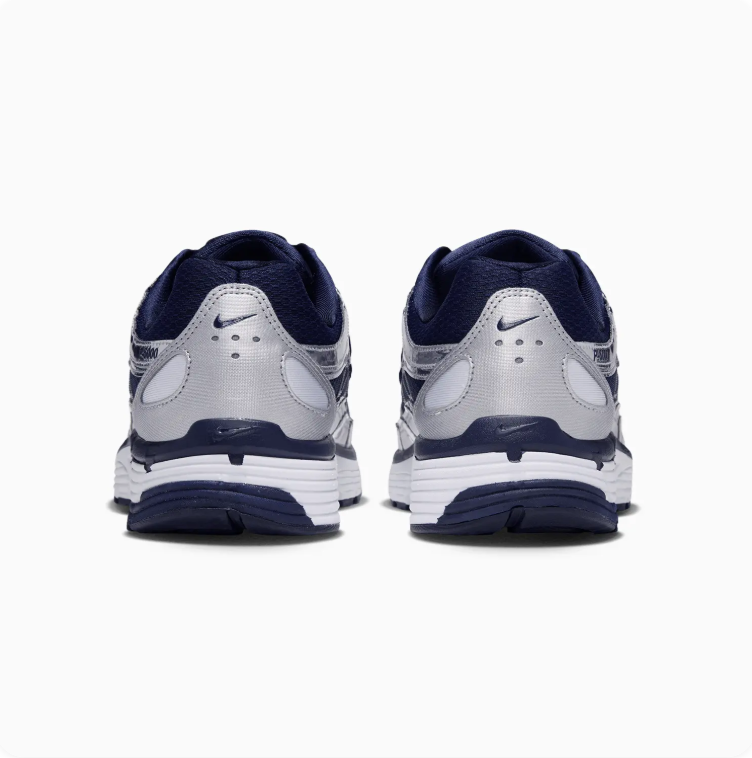 Nike P-6000 – Metallic Silver/Midnight Navy
