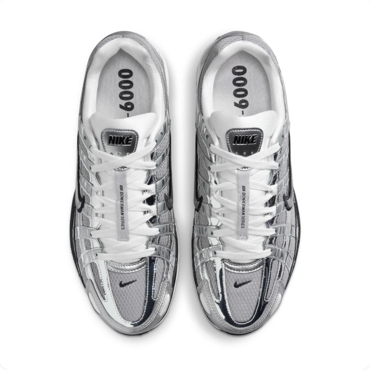 Nike P-6000 – Metallic Silver/Black/White