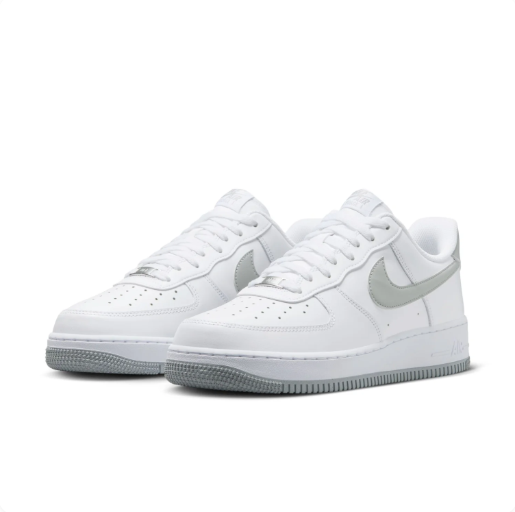 Nike Air Force 1 Low – White/Light Silver
