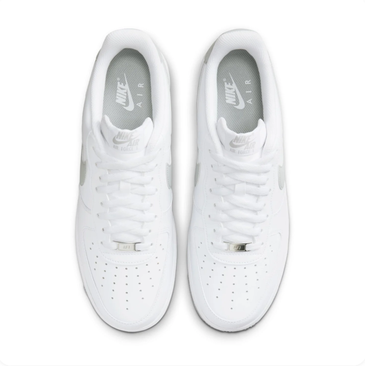 Nike Air Force 1 Low – White/Light Silver