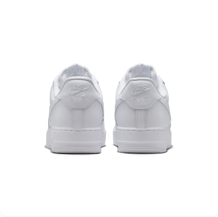 Nike Air Force 1 Low – Triple White Star Appliqué