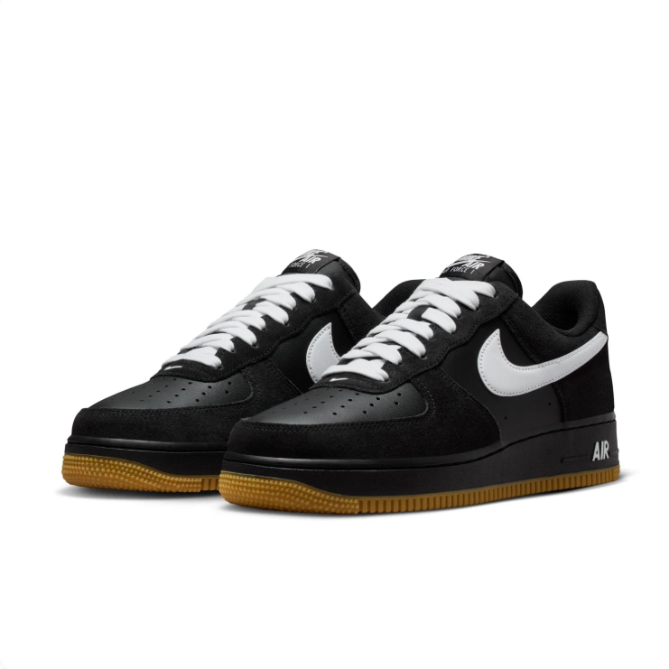 Nike Air Force 1 Low – Black/White/Gum