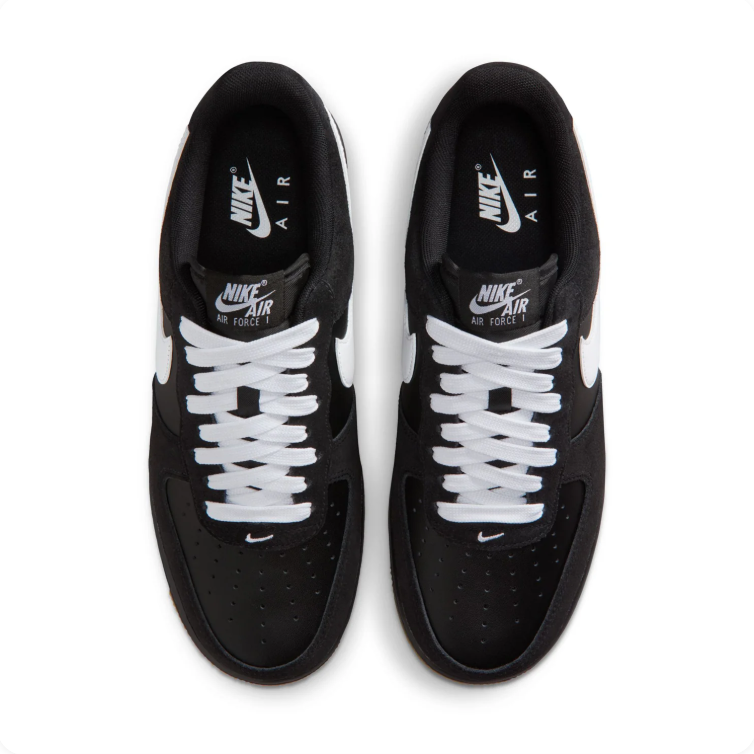 Nike Air Force 1 Low – Black/White/Gum