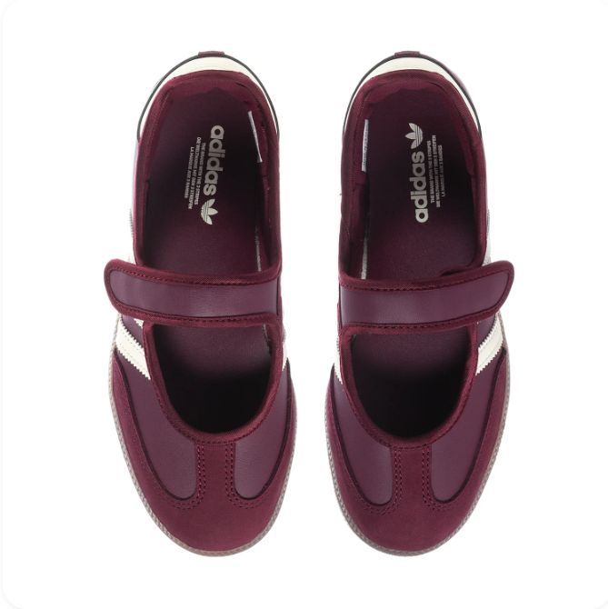 Adidas Samba Ballet – Burgundy/Cream/Gum