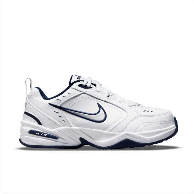 Nike Air Monarch IV – White/Midnight Navy