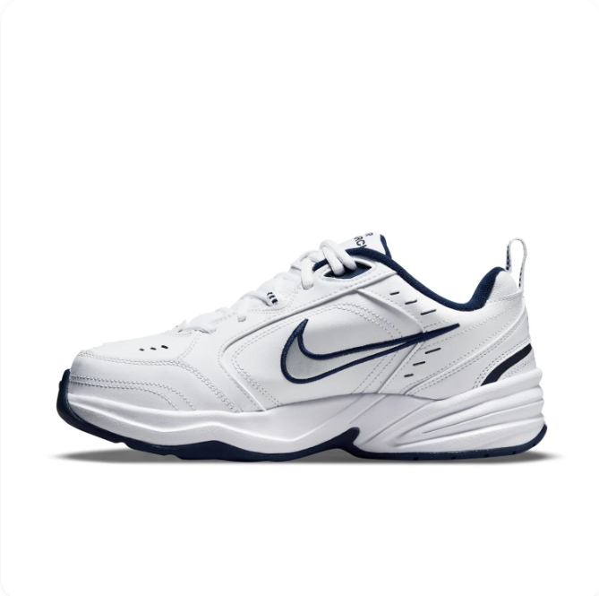 Nike Air Monarch IV – White/Midnight Navy