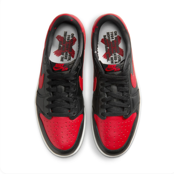 Air Jordan 1 Retro Low OG – Bred
