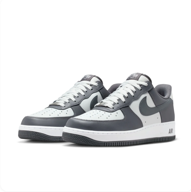 Nike Air Force 1 Low '07 – Light Silver/Dark Slate