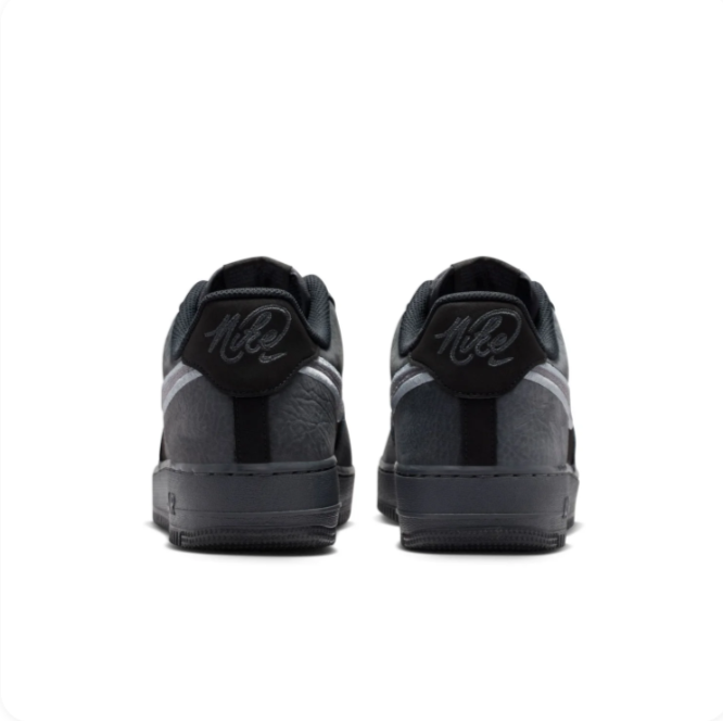 Nike Air Force 1 Low – Black/Anthracite/Reflect Silver
