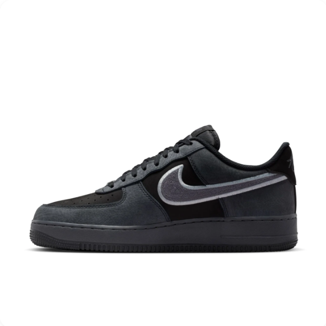Nike Air Force 1 Low – Black/Anthracite/Reflect Silver