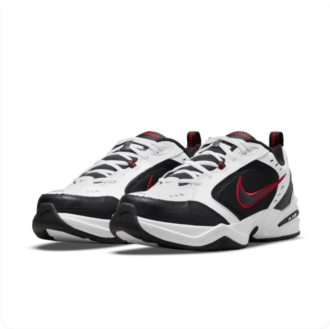 Nike Air Monarch IV – White/Black/University Red