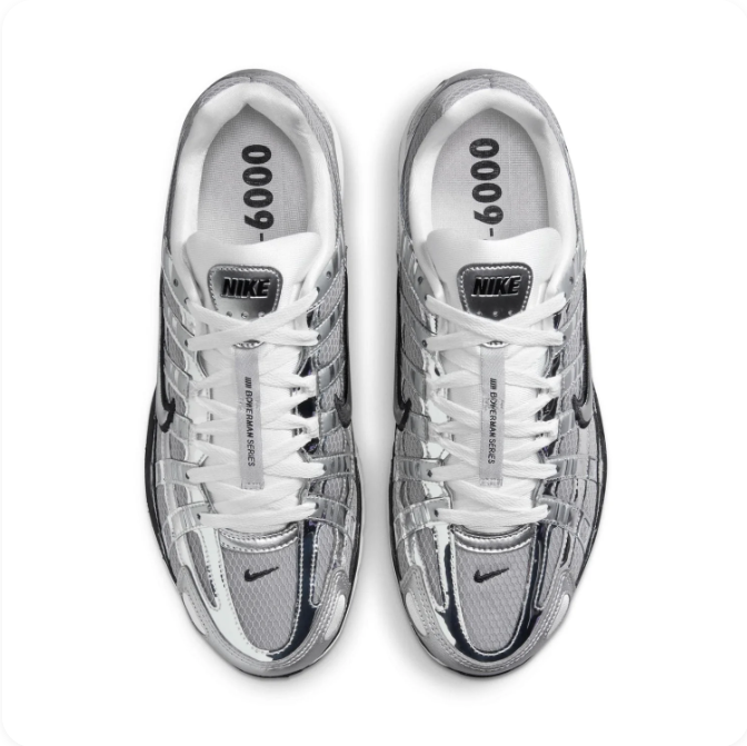 Nike P-6000 – Metallic Silver/Chrome/Black