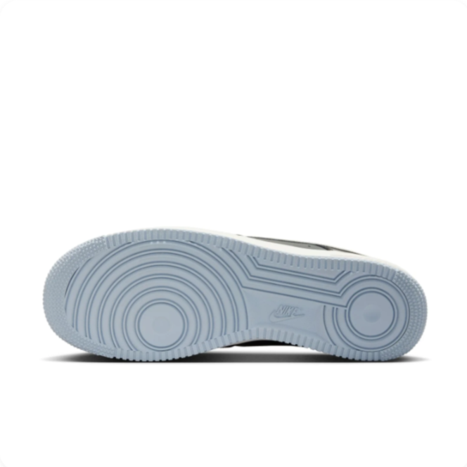 Nike Air Force 1 Low '07 – Black Patent/Sail/Ice Blue