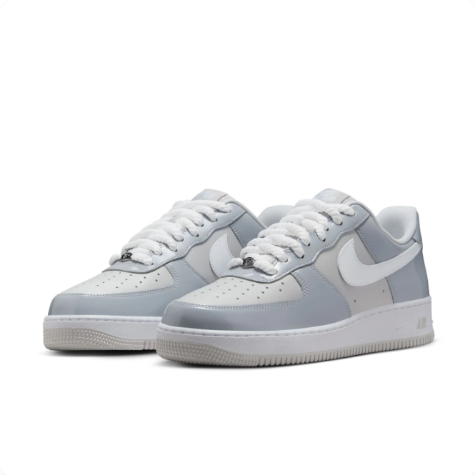 Nike Air Force 1 Low '07 – Light Silver/White