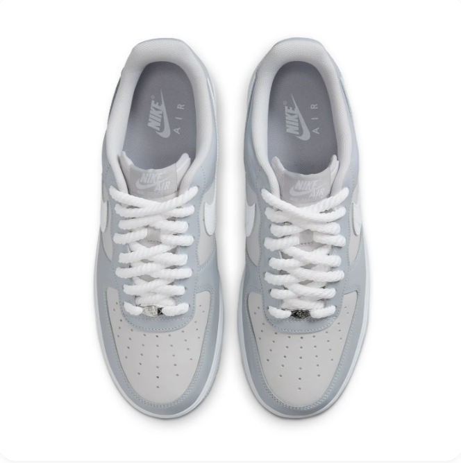 Nike Air Force 1 Low '07 – Light Silver/White