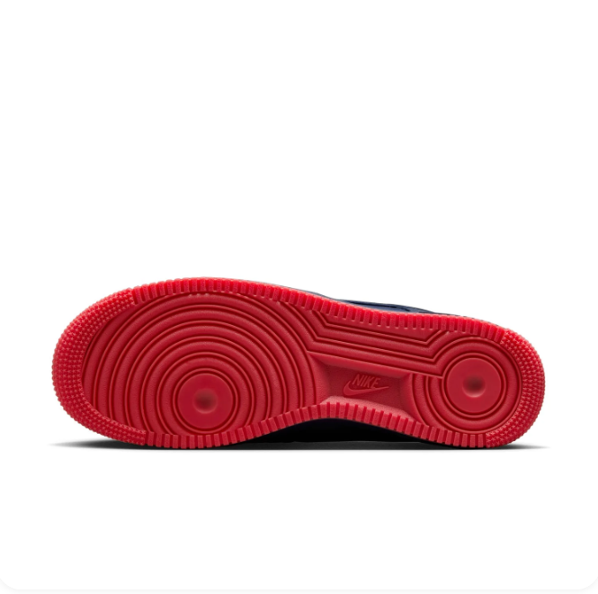 Nike Air Force 1 Low – Navy/Red/Gold
