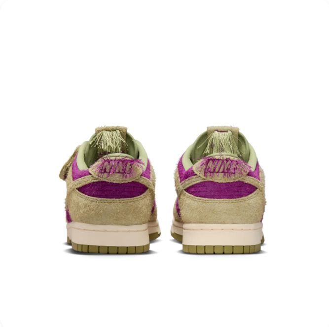 Nike Dunk Low – Olive/Magenta Fuzzy