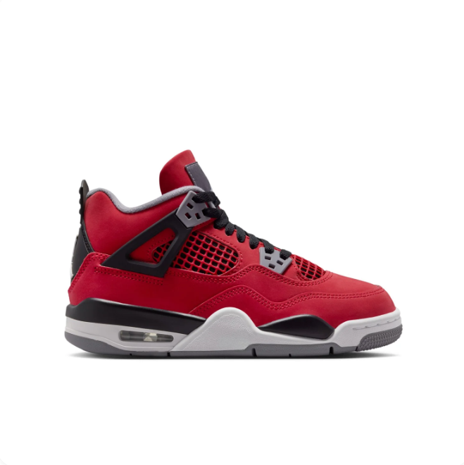 Air Jordan 4 Retro – Toro Bravo (Fire Red/Cement Grey/Black)