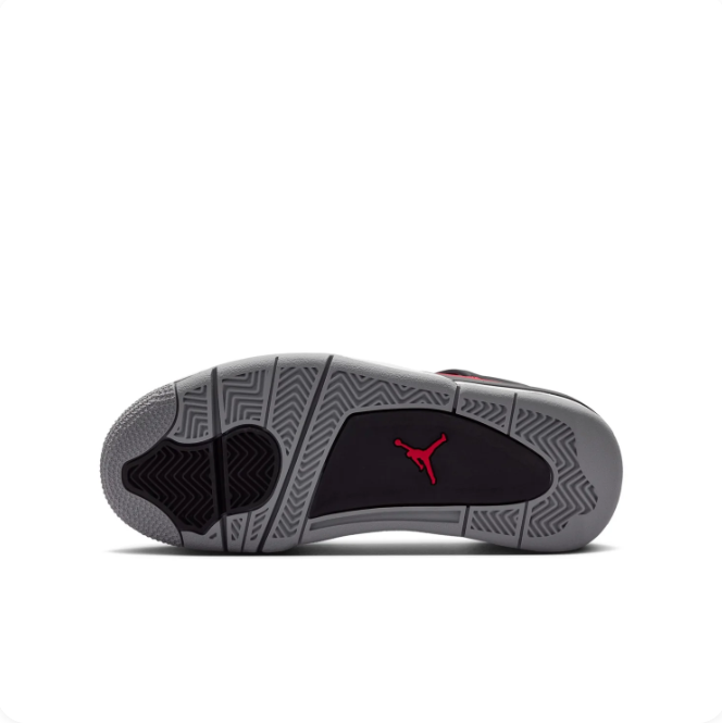 Air Jordan 4 Retro – Toro Bravo (Fire Red/Cement Grey/Black)