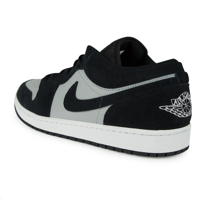 Air Jordan 1 Low – Black/Medium Grey/White ‘Shadow’