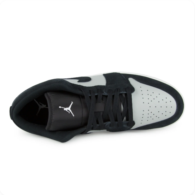 Air Jordan 1 Low – Black/Medium Grey/White ‘Shadow’