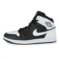 Air Jordan 1 Mid – Black/White Paint Splatter