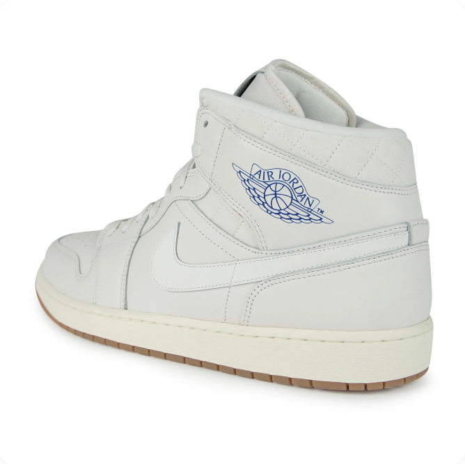 Air Jordan 1 Mid – Sail/White/Gum